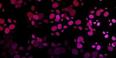 modelo de vetor rosa escuro com formas abstratas.