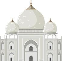 design de mesquita em branco vetor