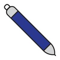 vetor de ícone de lápis para site, símbolo