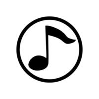 design de ícones de música vetor