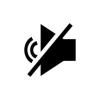ícone de vetor plana de volume de alto-falante. para design gráfico, logotipo, site, mídia social, aplicativo móvel, eps 10