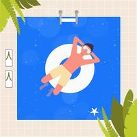 Vector Summertime Elements Ilustração