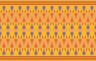 bela arte ikat abstrata étnica. padrão kasuri sem costura em tribal, bordado popular e estilo mexicano. impressão de ornamento de arte geométrica asteca. design para tapete, papel de parede, roupas, envolvimento, tecido, capa vetor