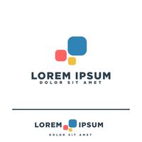 Resumo negócios logotipo modelo vector ilustração elementos isolados