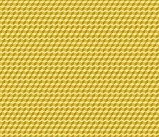 padrão isométrico de vetor. cubos amarelos. fundo geométrico monocromático brilhante. vetor