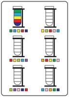 Páginas Colorir Instrucionais Jogos Educativos Para Crianças Planilhas  Atividades Pré imagem vetorial de Adpragus© 564040956