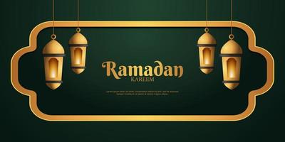 ramadan kareem e fundo islâmico vetor