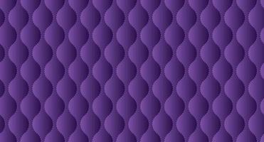 fundo acolchoado estofado simples. cenário de sofá de textura de couro roxo. ilustração vetorial vetor