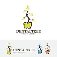 design de logotipo de vetor dental