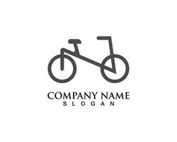 Vetor de logotipo e símbolos de bicicleta