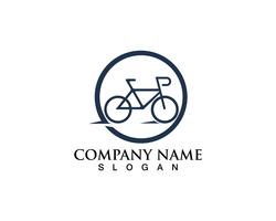 Vetor de logotipo e símbolos de bicicleta