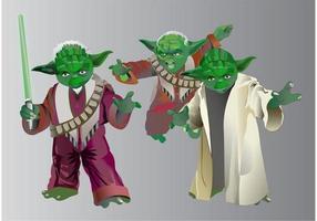 Yoda de Star Wars vetor