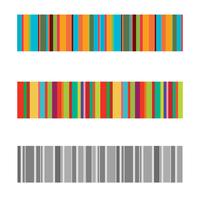 listras coloridas verticais abstraem base, pixels esticados vetor