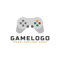 ícone do console de jogos e pixel para o conceito de logotipo de jogos. utilizável para logotipos de aplicativos de inicialização de negócios, tecnologia e jogos. vetor