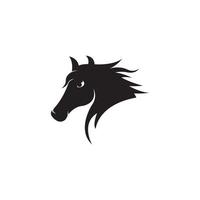 ilustração vetorial de modelo de logotipo de cavalo vetor