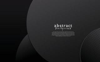 design moderno abstrato preto vetor