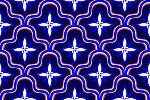 design de padrão étnico marroquino. tecido asteca tapete mandala ornamento nativo chevron têxtil decoração wallpaper. peru tribal índio africano tradicional bordado ilustrações vetoriais fundo vetor