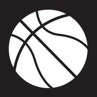 símbolo de ícone de basquete vetor