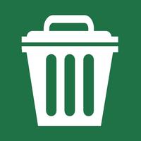 Trash can icon symbol Ilustração vetor