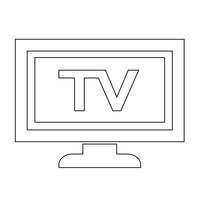 tv icon design Ilustração vetor