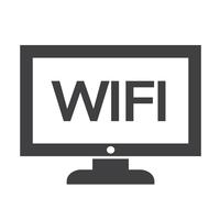 wi-fi ícone do design tv Ilustração vetor