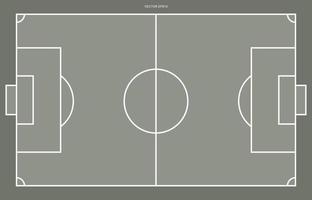 campo de futebol ou fundo de campo de futebol com linha de futebol. quadra de grama verde para criar jogo de futebol. vetor. vetor