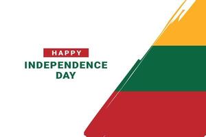 dia da independência da lituânia vetor