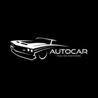 inspiração de design de logotipo moderno de carro automático, elemento de design para logotipo, pôster, cartão, banner, emblema, camiseta. ilustração vetorial vetor