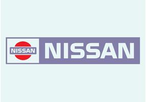 Logotipo da Nissan vetor