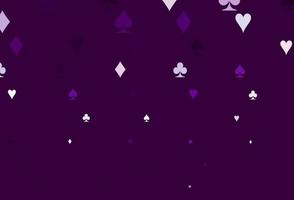 fundo vector roxo claro com sinais de cartões.