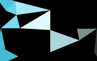 modelo de mosaico de triângulo de vetor azul claro.