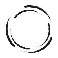 linhas em forma de círculo. ilustração vetorial espiral .tecnologia rodada logotipo. elemento de projeto. forma geométrica abstrata.