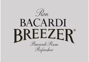 Bacardi breezer vetor