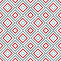 abstrato geométrico quadriculado sem costura padrão com pontos. mosaico quadrado listrado, fundo de azulejo, papel de embrulho. vetor