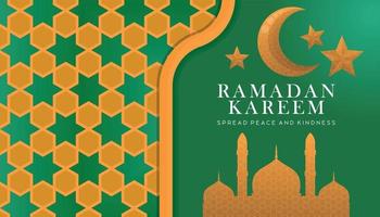 bem-vindo ramadan kareem vetor