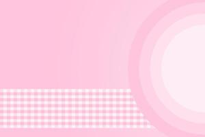 vetor de fundo abstrato com combinação de cores pastel de rosa suave para o dia das mulheres e evento de páscoa