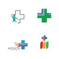 ilustração do logotipo médico vetor