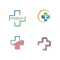 ilustração do logotipo médico vetor