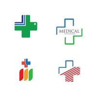 ilustração do logotipo médico vetor