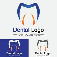 logo dental design vector template.creative logotipo do dentista. logotipo de vetor de clínica odontológica.