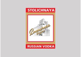 Vodka Stolichnaya vetor