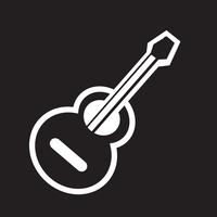 ícone de violão vetor