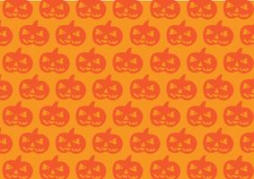 Fundo de abóbora de Halloween vetor