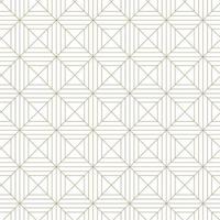 ilustração vetorial moderna sem costura. padrão de ouro linear em um fundo branco. padrão ornamental para folhetos, impressão, papel de parede, planos de fundo vetor