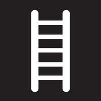 sinal de símbolo de ícone de escada vetor