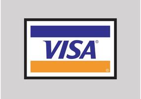 Logotipo do vetor de visto