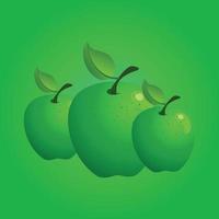vetor livre de frutas de maçã