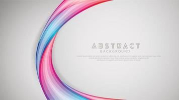 abstrato. design futurista e elegante vetor