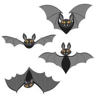 conjunto de morcegos vetor