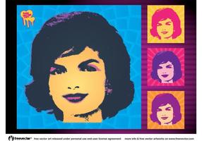 vetor de jackie o